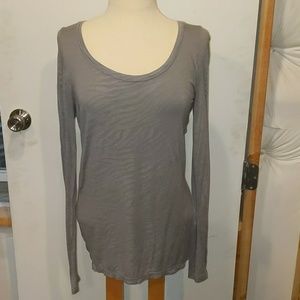 Gray Long Sleeve Shirt